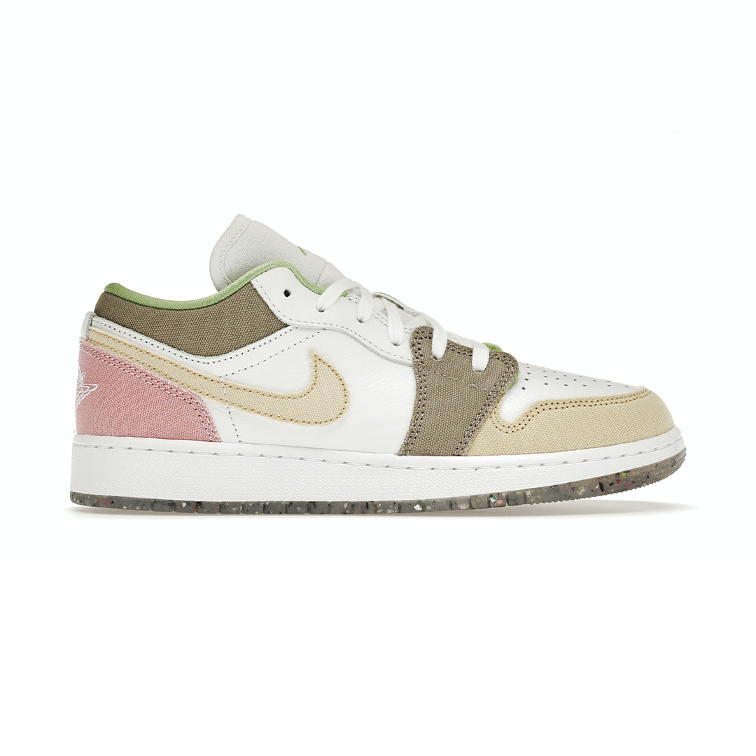 Air Jordan 1 Low Pastel Grind Vivid Green
