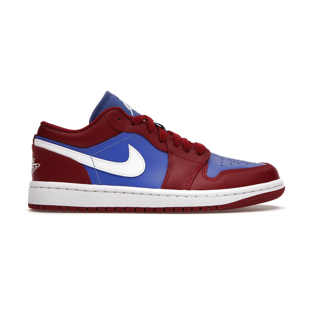 Air Jordan 1 Low Pomegranate Medium Blue
