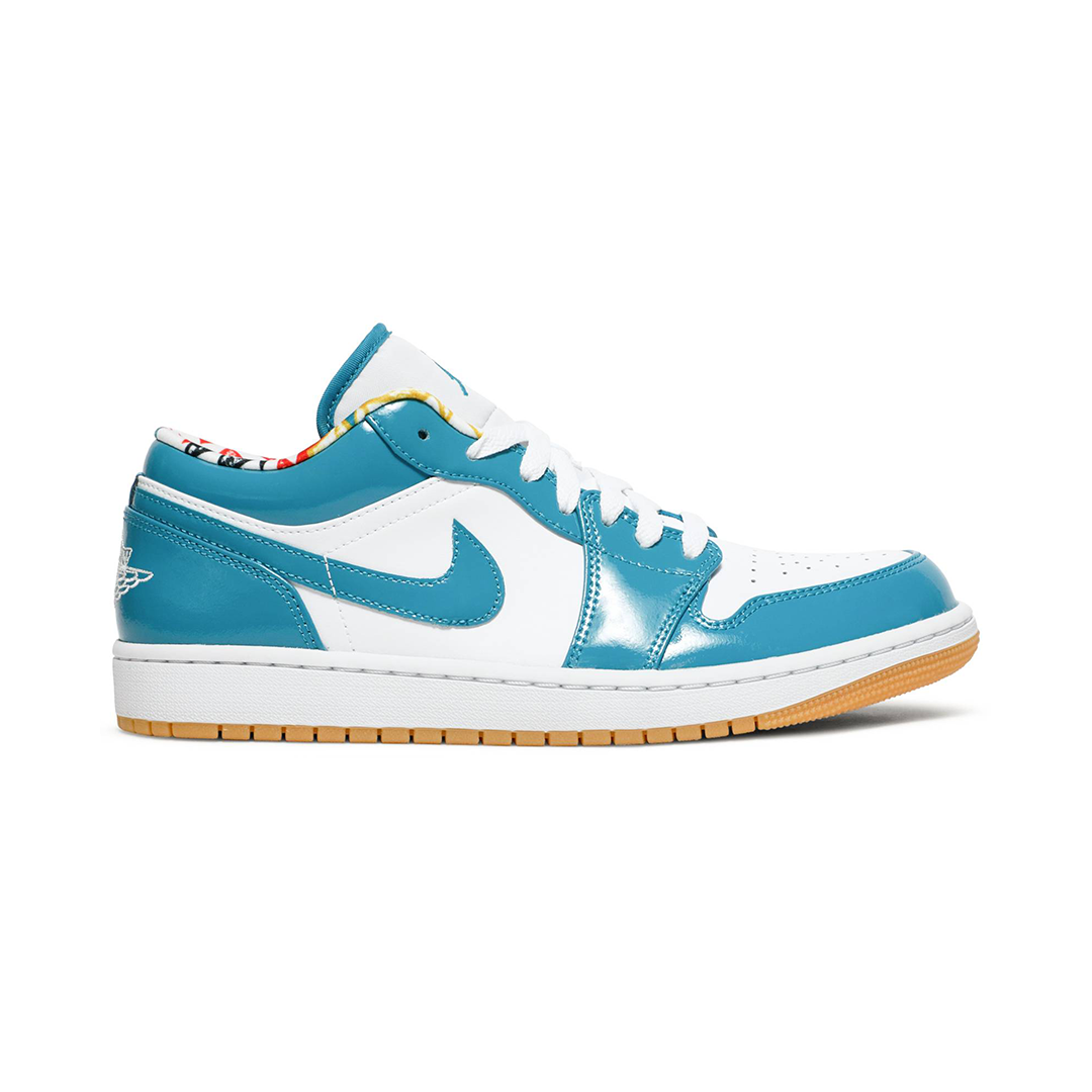 Air Jordan 1 Low SE Barcelona Cyber Teal