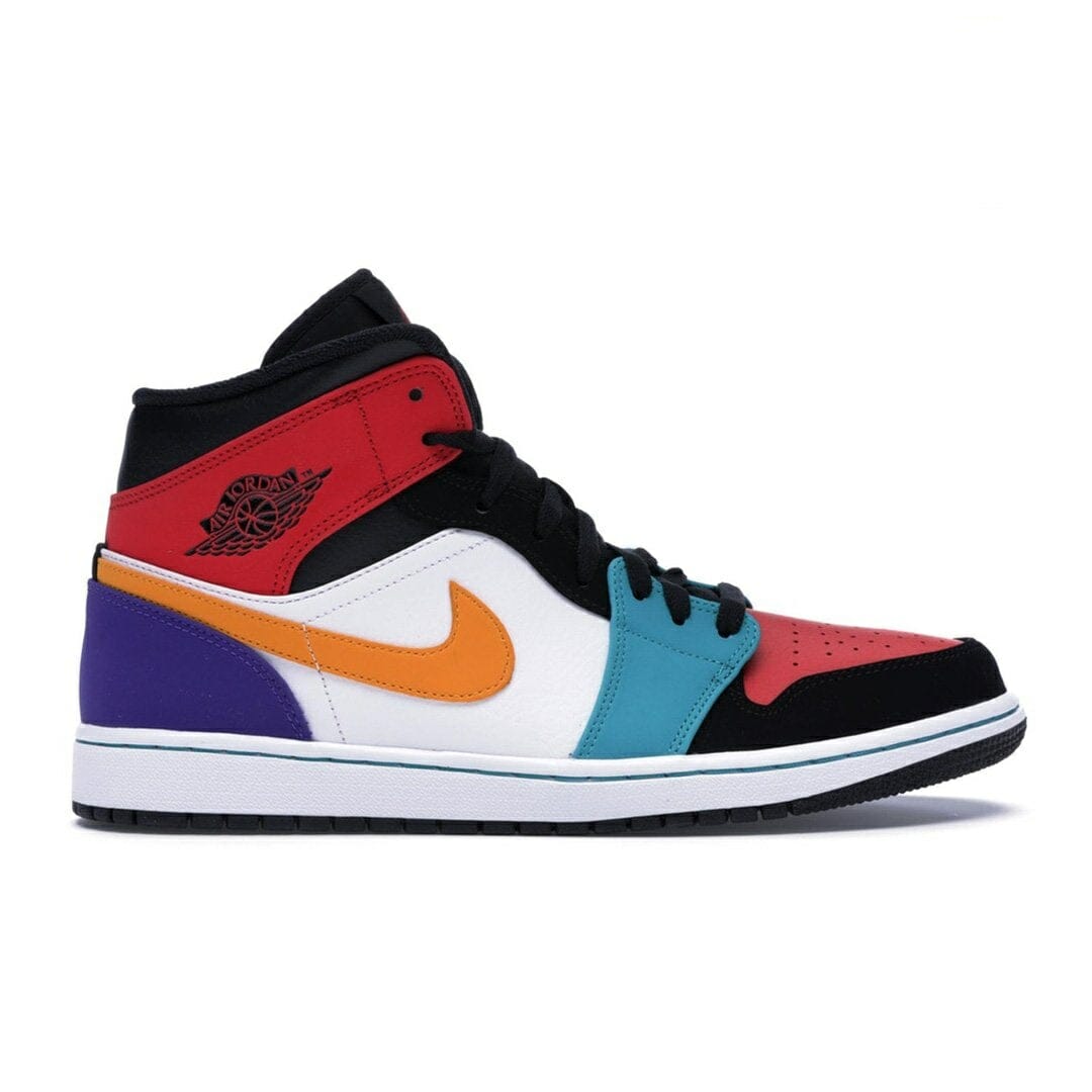 Air Jordan 1 Mid Bred Multi-Color