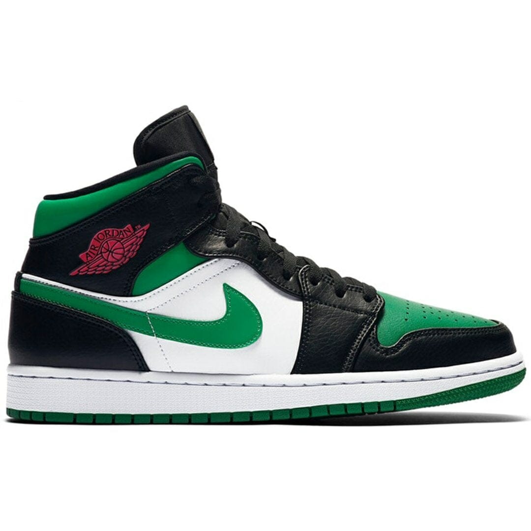 Air Jordan 1 Mid Green Toe