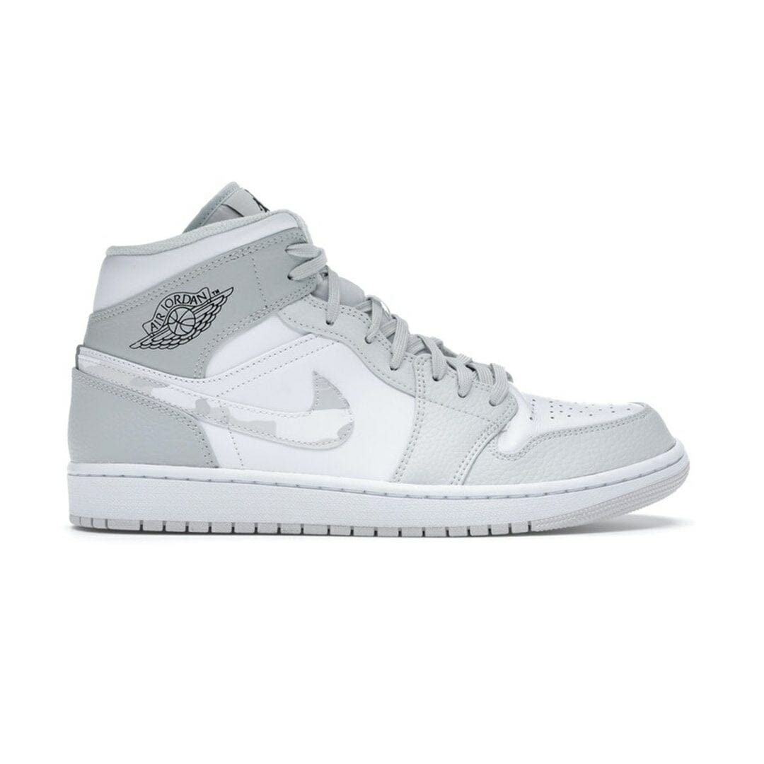 Air Jordan 1 Mid Grey Camo