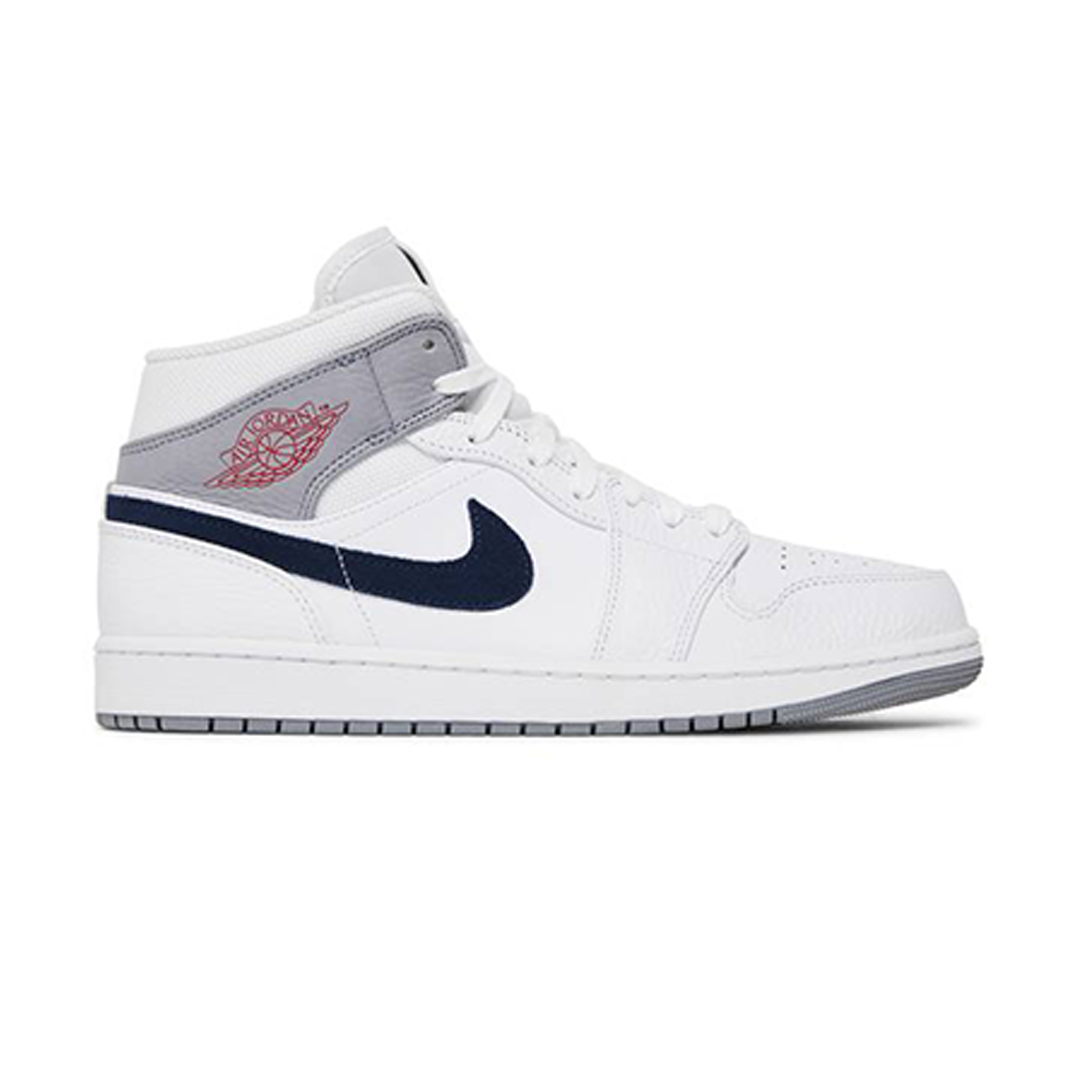 Air Jordan 1 Mid Paris White