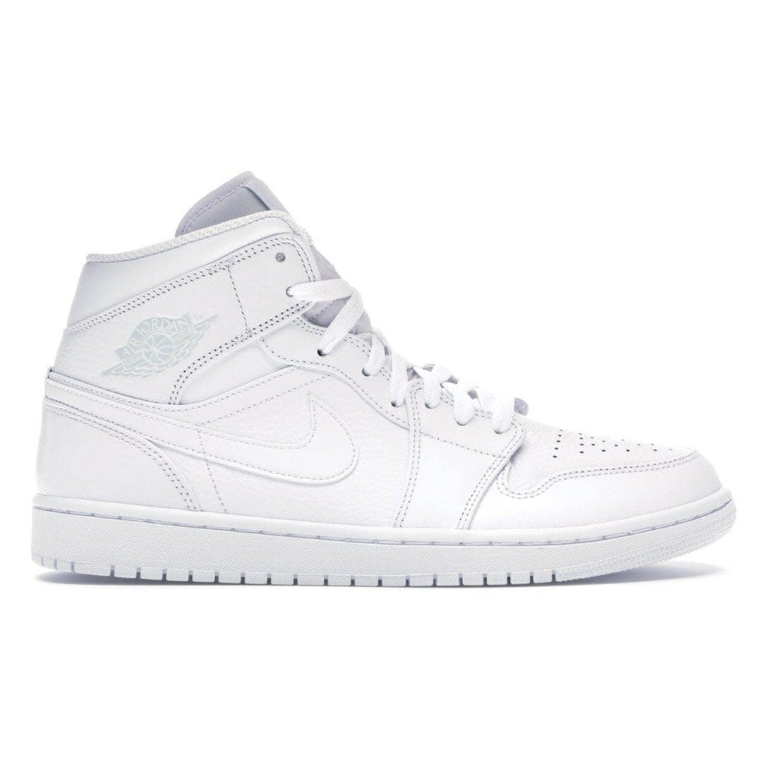 Air Jordan 1 Mid Triple White (2018)