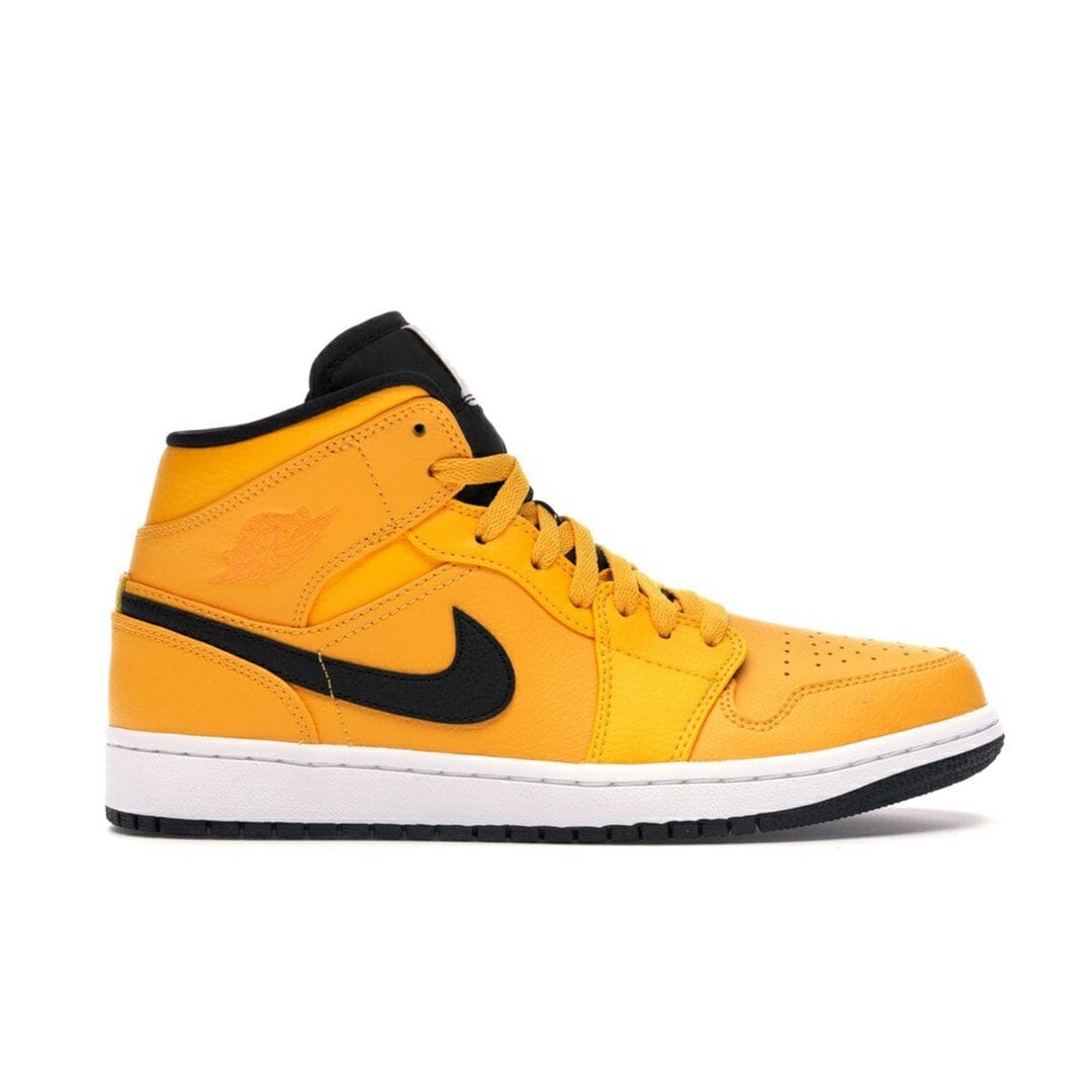 Air Jordan 1 Mid University Gold Black