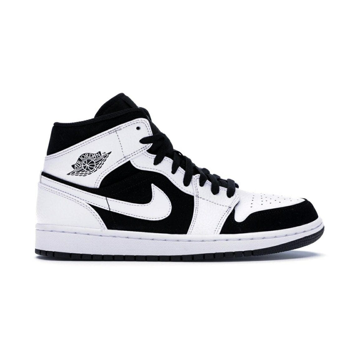 Air Jordan 1 Mid White Black