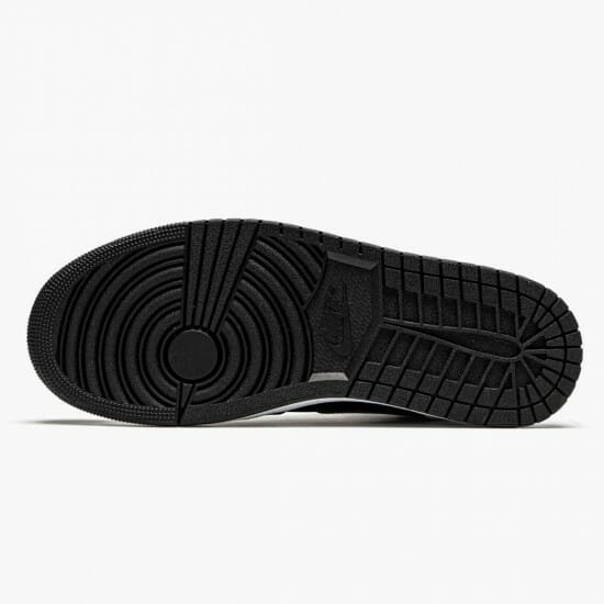 Air Jordan 1 Mid White Shadow Unisex Basketball Shoes BlackWhite-Lt Smoke Grey 554724 073 AJ1 Jordan Sneakers (5)-550x550