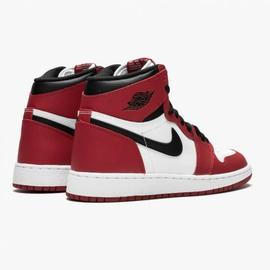 Air Jordan 1 Retro Chicago WhiteBlack-Varsity Red 575441 101 MensWomens AJ1 Jordan Sneakers (3)-550x550