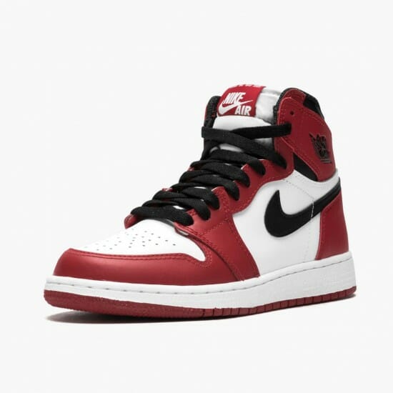 Air Jordan 1 Retro Chicago WhiteBlack-Varsity Red 575441 101 MensWomens AJ1 Jordan Sneakers (4)-550x550