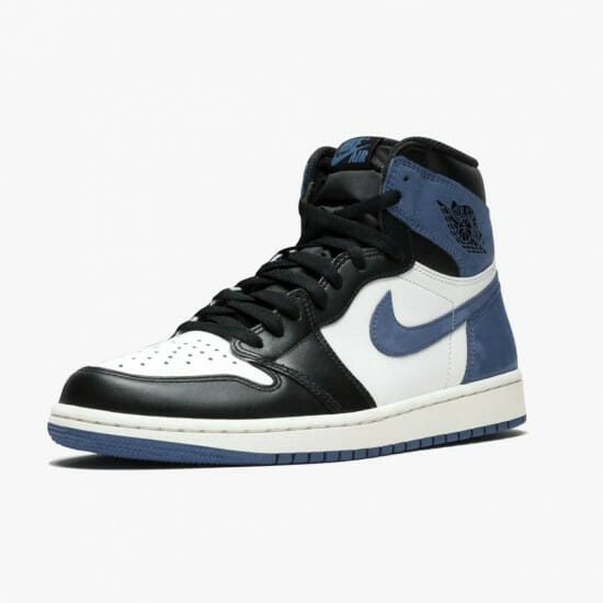 Air Jordan 1 Retro High Blue Moon 555088 115 MensWomens AJ1 Shoes (3)-550x550