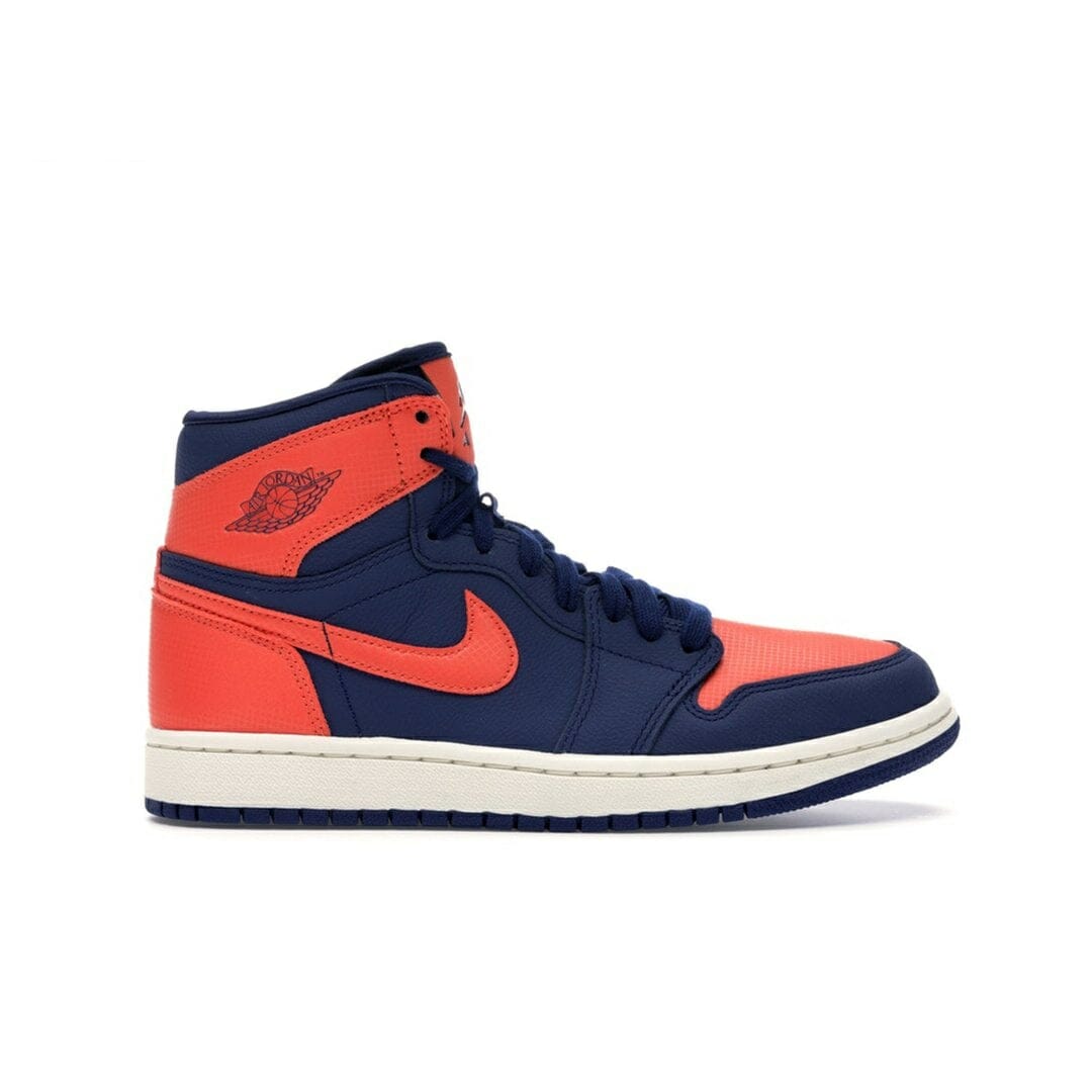 Air Jordan 1 Retro High Blue Void Turf Orange (W)