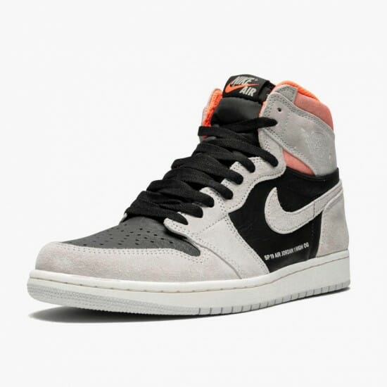 Air Jordan 1 Retro High Neutral Grey Neutral GreyBlack Basketball Shoes 555088 018 AJ1 Sneakers (4)-550x550