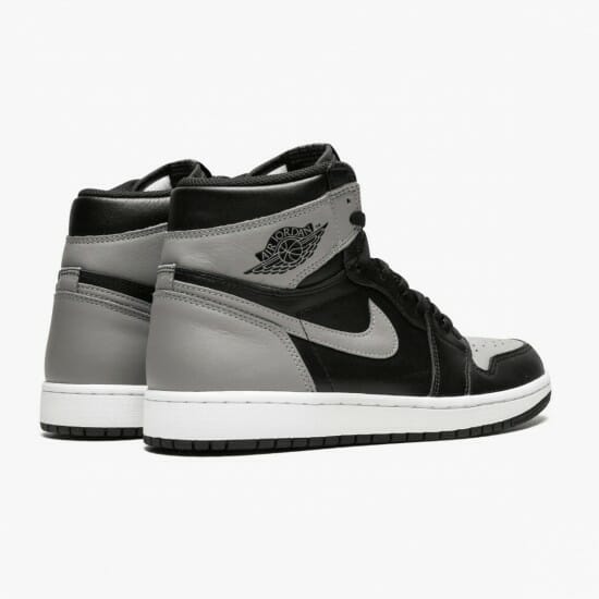 Air Jordan 1 Retro High Shadow BlackMedium-Grey White 555088 013 Mens AJ1 Jordan Sneakers (3)-550x550
