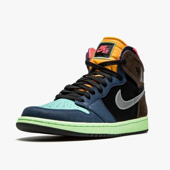 Air Jordan 1 Retro High Tokyo Bio Hack Baroque BrownBlack-Laser Oran 555088 201 MensWomens AJ1 Jordan Sneakers (4)-550x550