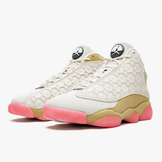 Air Jordan 13 Retro Chinese New Year IvoryBlack-Digital Pink-Club Basketball Shoes CW4409 100 AJ13 Sneakers (2)-550x550