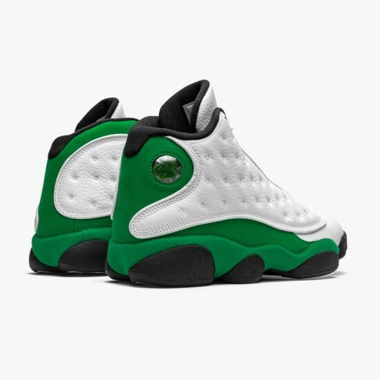 Air Jordan 13 Retro Lucky Green Mens Basketball Shoes WhiteBlack-Lucky Green DB6537 113 AJ13 Jordan Sneakers (3)-550x550