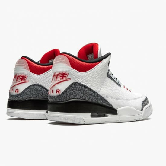 Air Jordan 3 SE DNM Fire Red Mens Basketball Shoes CZ6433 100 WhiteFire Red-Black AJ3 Jordan Sneakers (3)-550x550