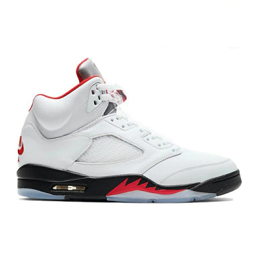 Air Jordan 5 Retro Fire Red Silver Tongue (2020)