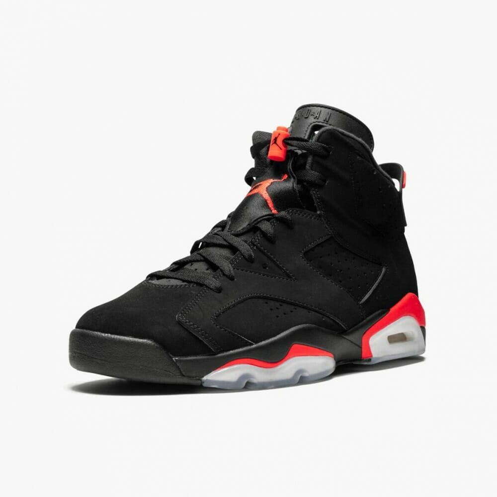 Air Jordan 6 Retro Black Infrared Mens Basketball Shoes 384664 060 BlackInfrared AJ6 Black Jordan Sneakers (4)-1000x1000