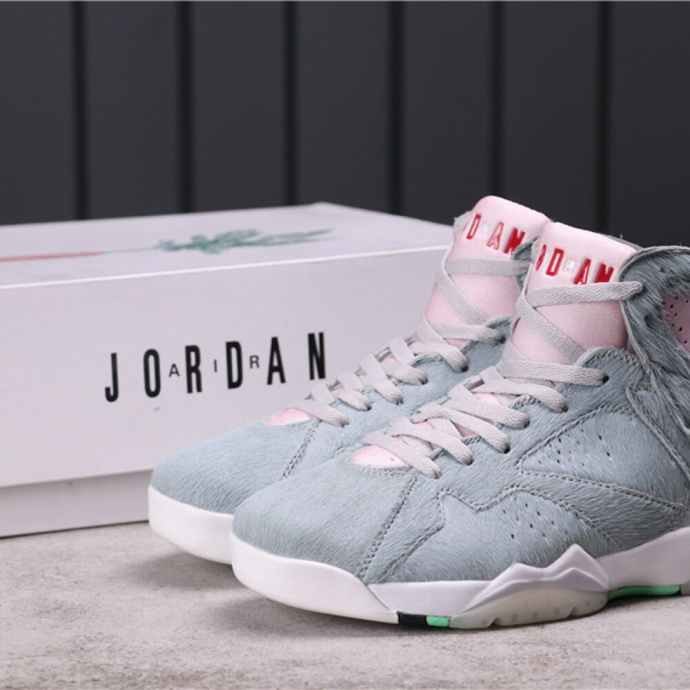 Air Jordan 7 Retro Neutral Grey Mens Basketball Shoes Reflect GreyPink-White CT8528 002 AJ7 Jordan Sneakers (3)-1000x1000h