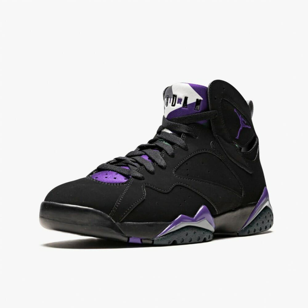 Air Jordan 7 Retro Ray Allen BlackFierce PurplerDark Stee Basketball Shoes 304775 053 AJ7 Sneakers (4)-1000x1000