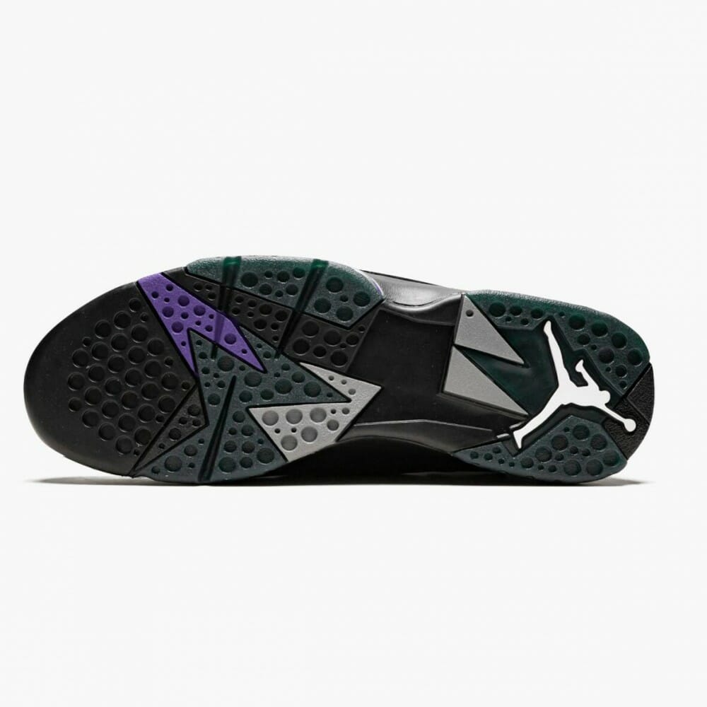 Air Jordan 7 Retro Ray Allen BlackFierce PurplerDark Stee Basketball Shoes 304775 053 AJ7 Sneakers (5)-1000x1000