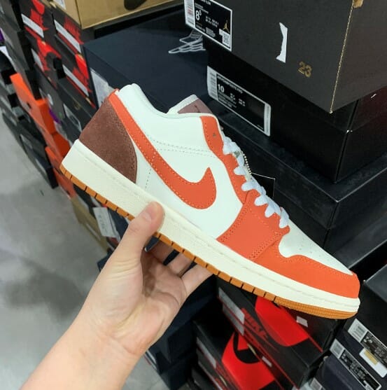 Air Jordan 1 Low Joe 1 Culture Orange