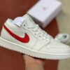 Air Jordan 1 Low White Red