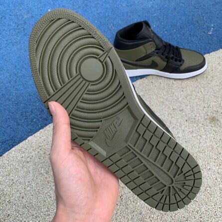 Air jordan 1 Mid Black Olive Green Air jordan 1 Mid Black Olive Green