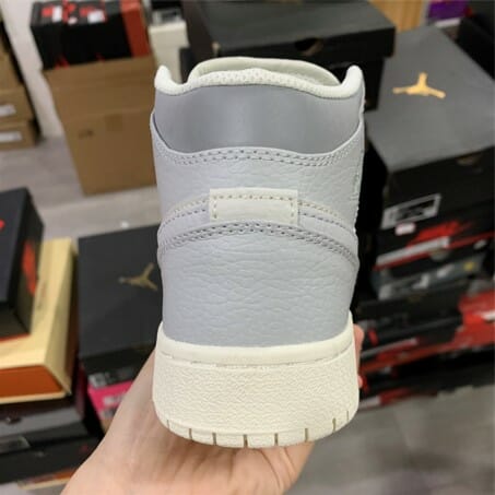Air Jordan 1 Mid Haze Blue Silver White Grey Air Jordan 1 Mid Haze Blue Silver White Grey