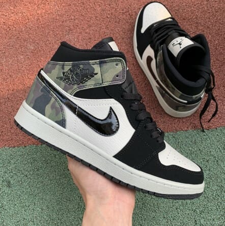 Air Jordan 1 Mid Camo Colorway
