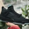 Air Jordan 4 Graffiti Black Suede