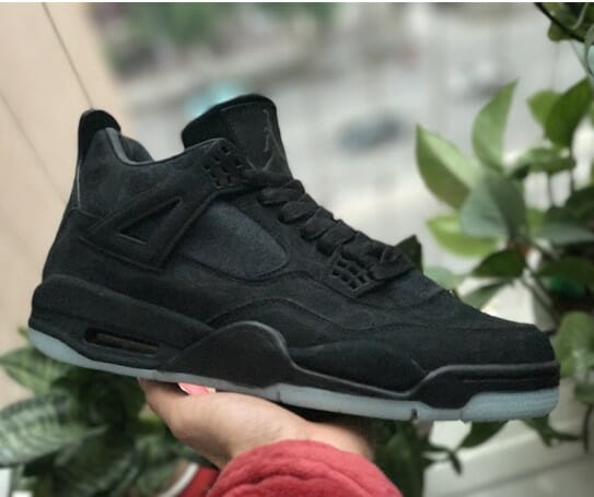 Air Jordan 4 Graffiti Black Suede Air Jordan 4 Graffiti Black Suede