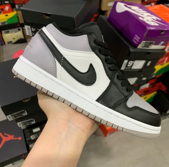 Air Jordan 1 Low Joe 1 Black Particle Grey