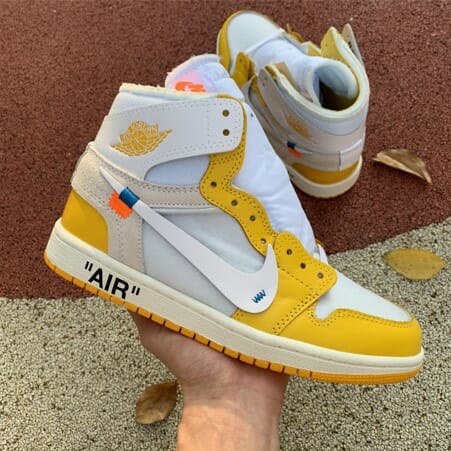 Air Jordan 1 Yellow White