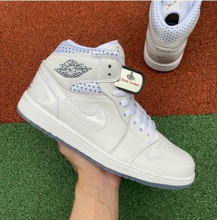 Air Jordan 1 Crystal Bottom Wave Nod Layer Leather