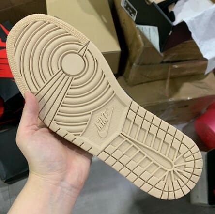 Air Jordan 1 Mid Barely Orange Milk Tea Air Jordan 1 Mid Barely Orange Milk Tea