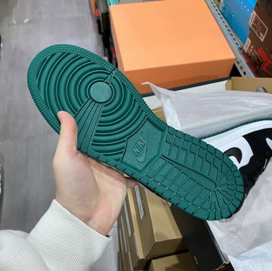 Air Jordan 1 Low Black Green Toe Air Jordan 1 Low Black Green Toe