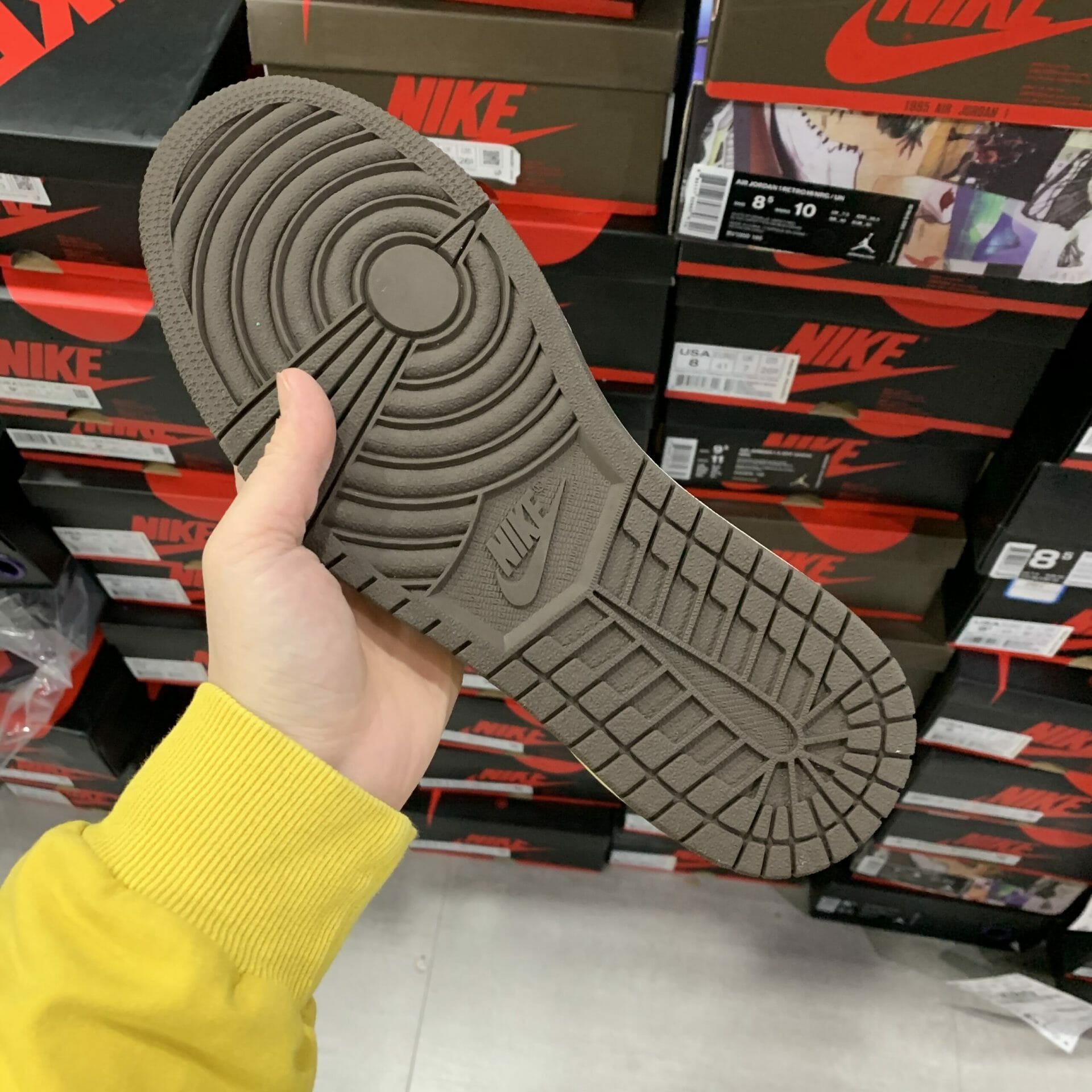 Air Jordan 1 High OG x Travis Scott White Brown Air Jordan 1 High OG x Travis Scott White Brown