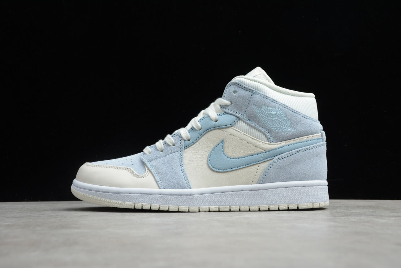 Air Jordan 1 Mid ‘Sail Light Blue’