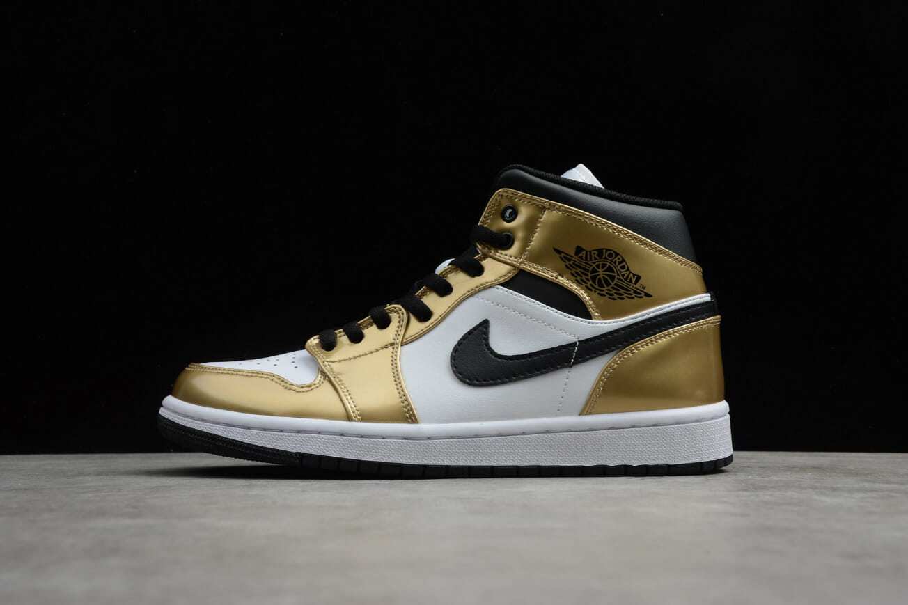 Air Jordan 1 Mid “Metallic Gold”
