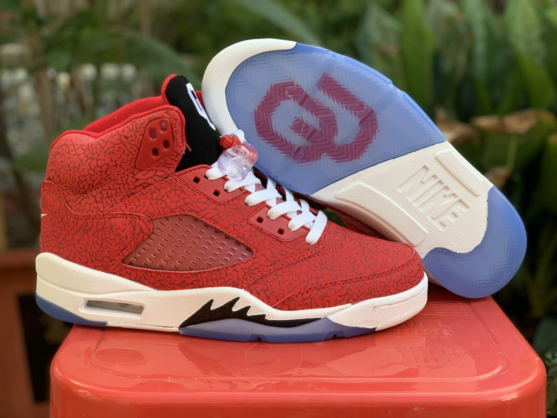 Air Jordan 5 Oklahoma Red Air Jordan 5 Oklahoma Red