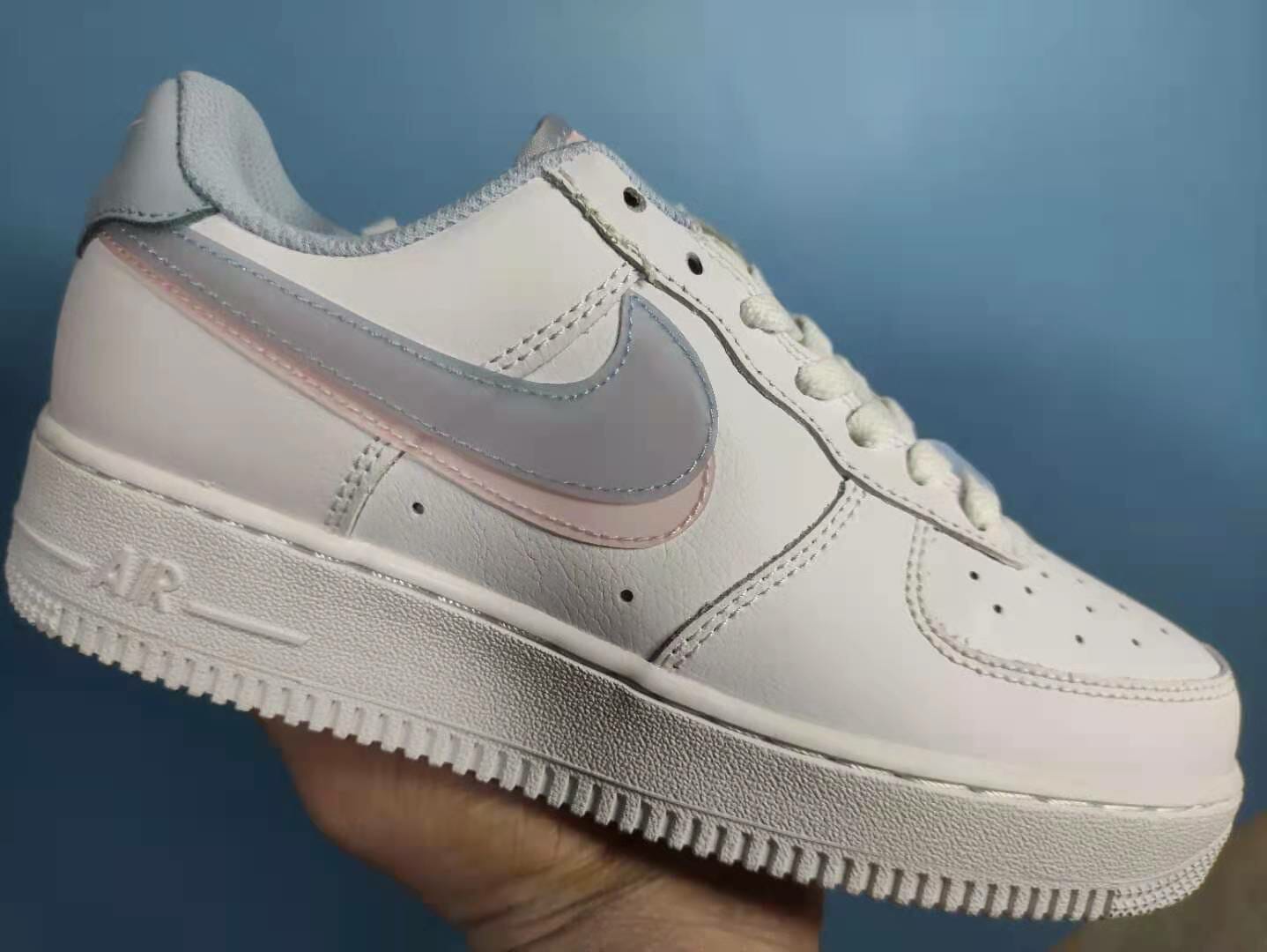 Air Force 1 '07 LV8 Pastel Pink Arctic Blue