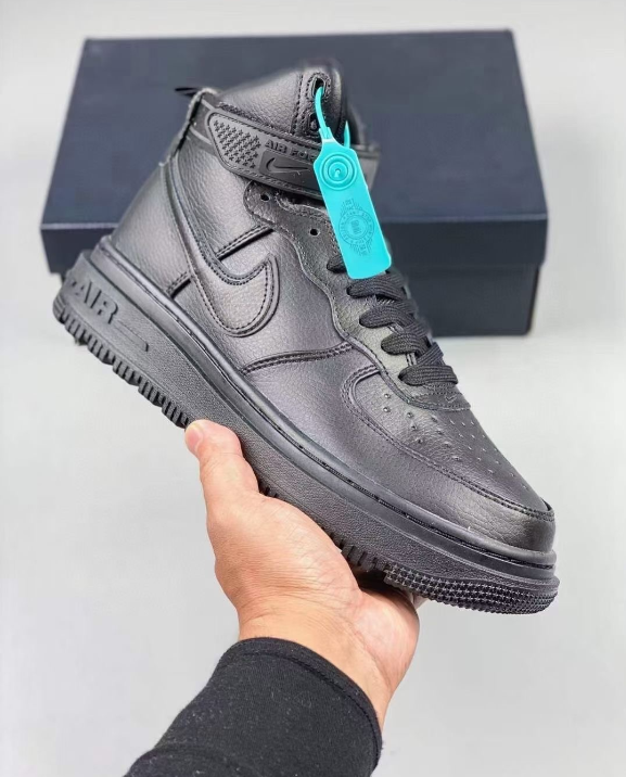Air Force 1 Boot Black Anthracite