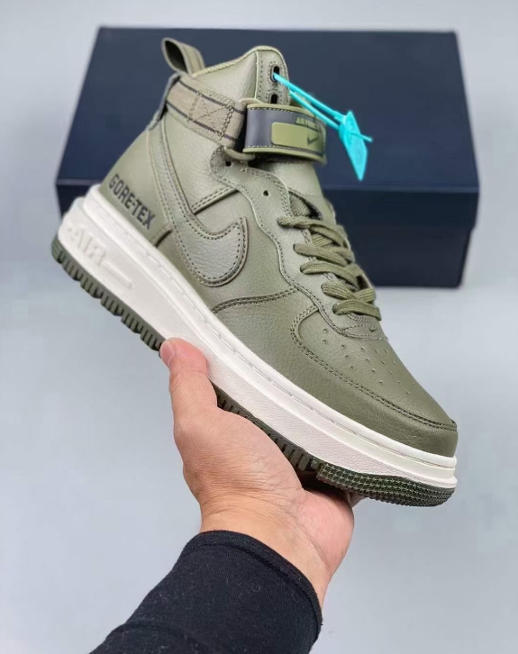 Air Force 1 High Oil Green