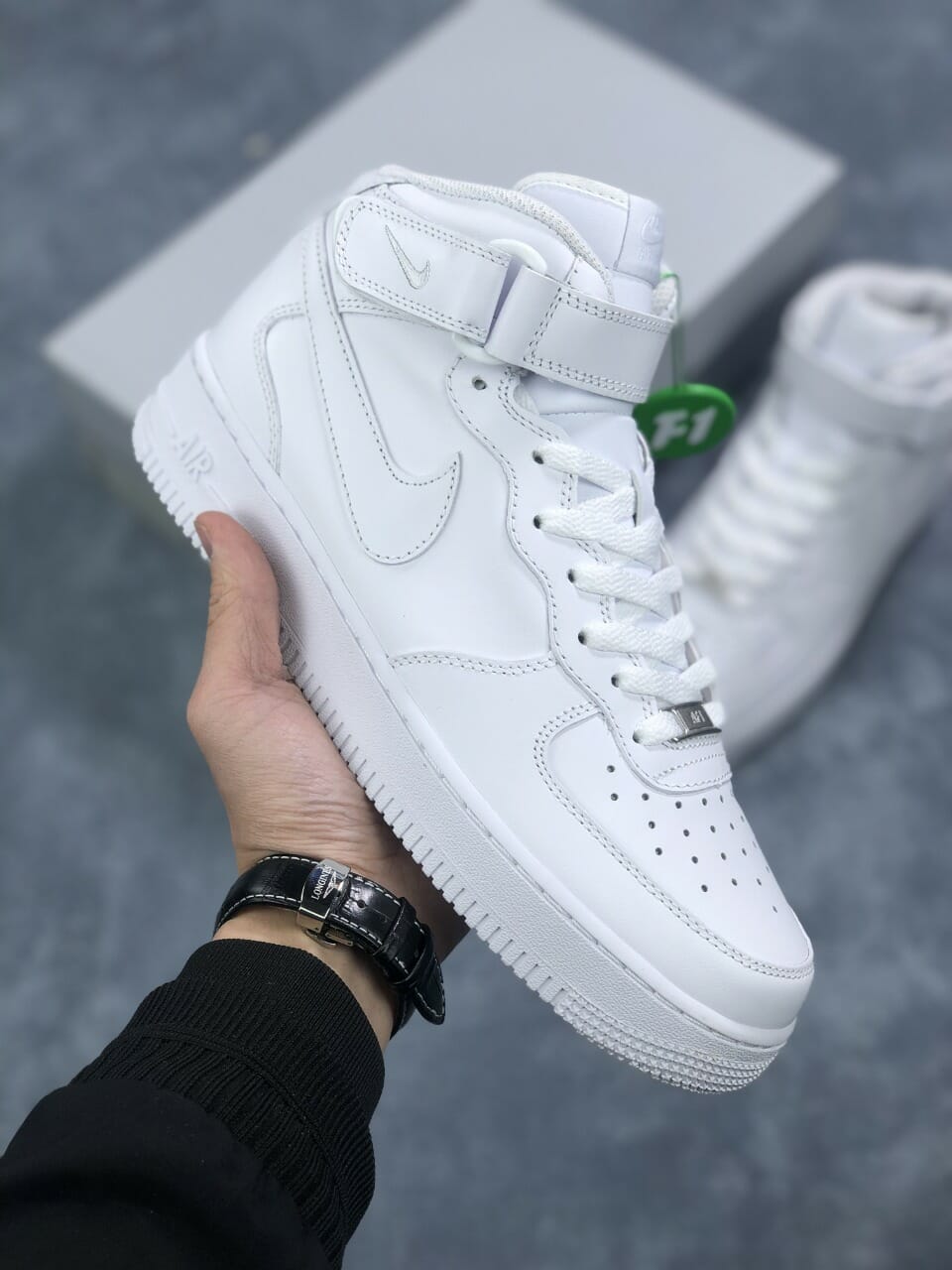 Air Force 1 High 'Triple White'