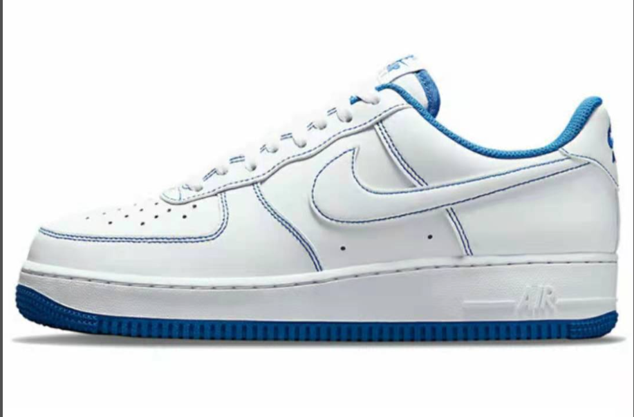 Air Force 1 Low '07 Contrast Stitch White Game Royal
