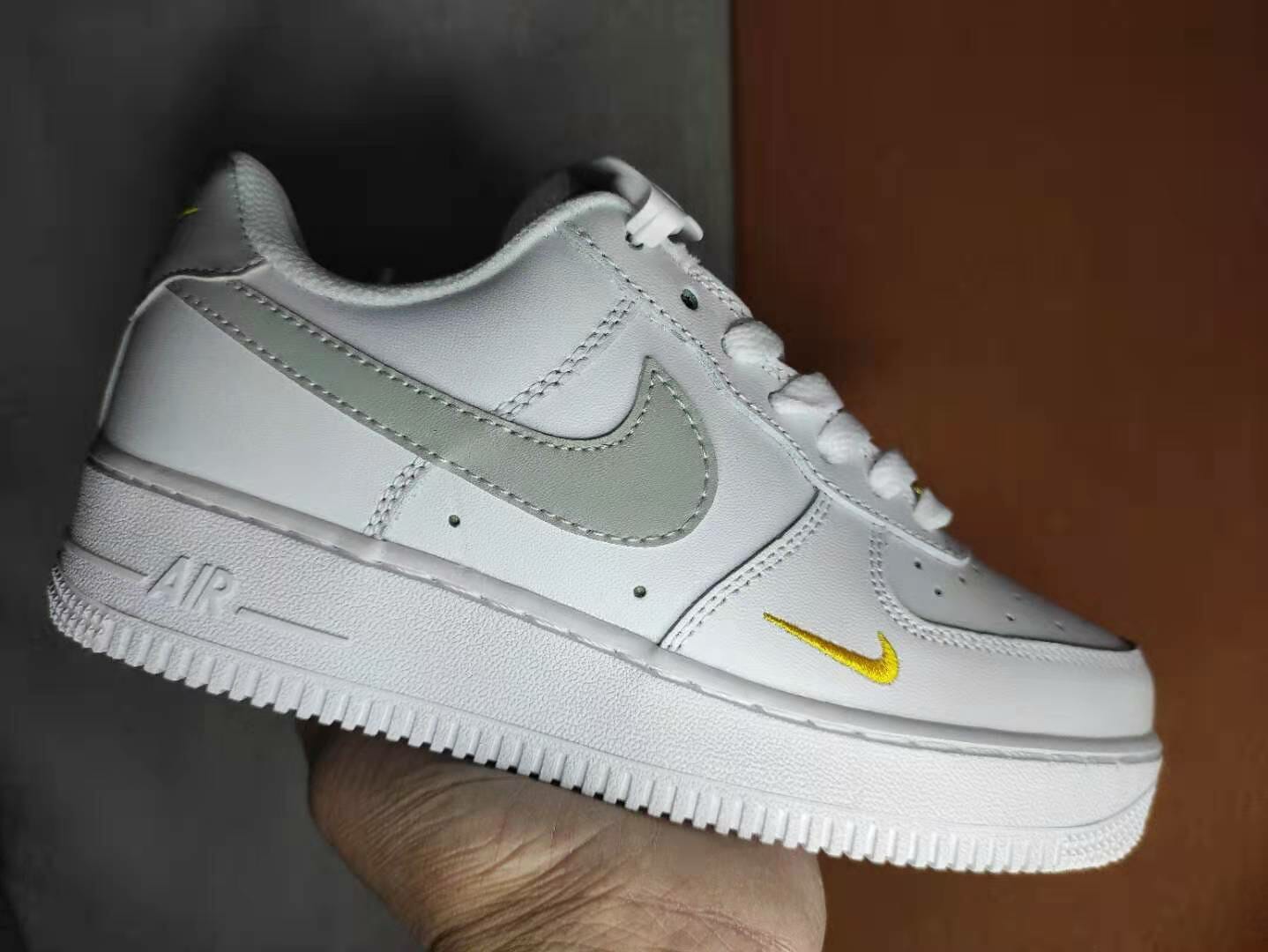 Air Force 1 Low '07 White Silver Grey Gold
