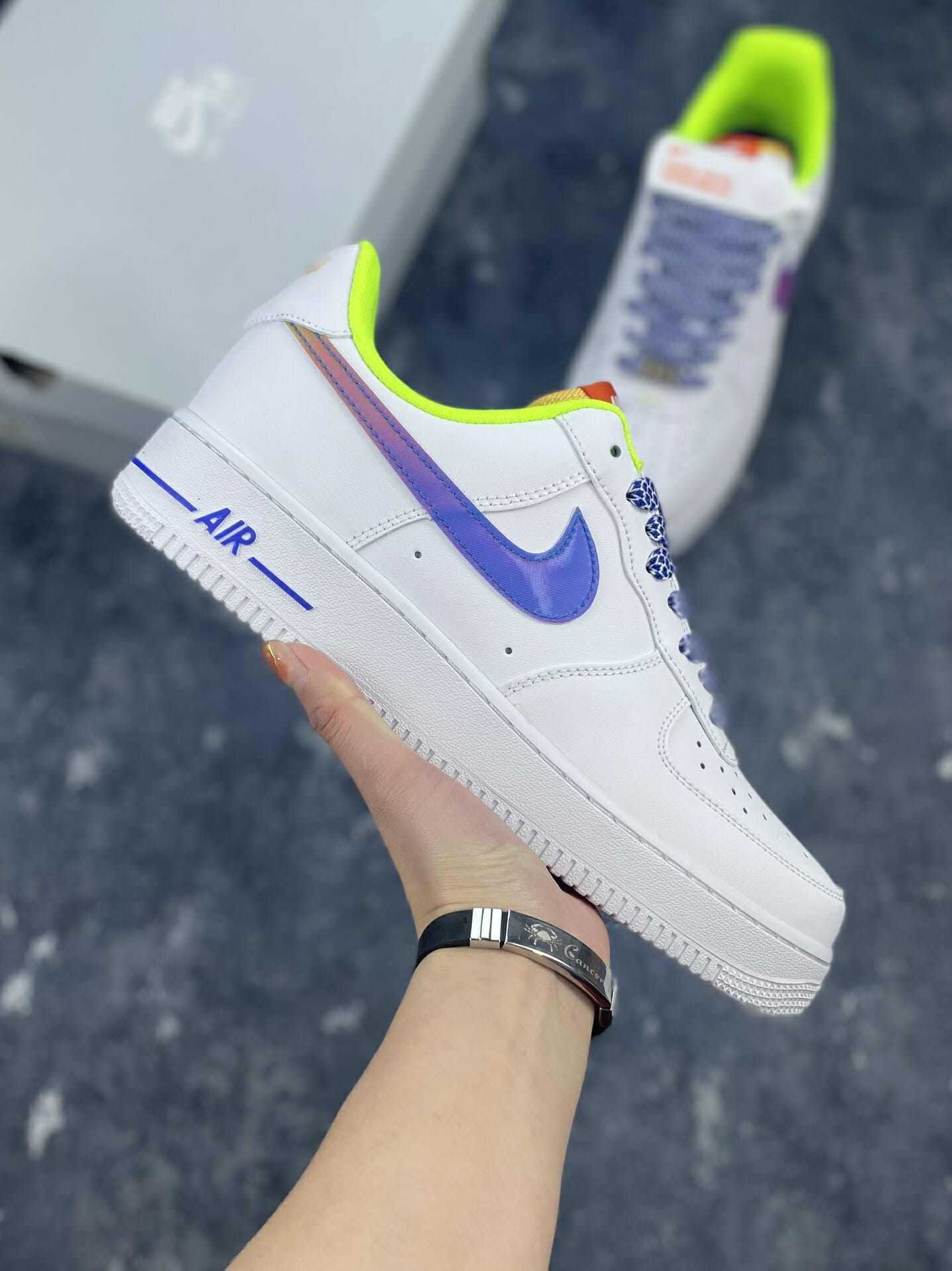Air Force 1 Low LV8 White Magma Orange