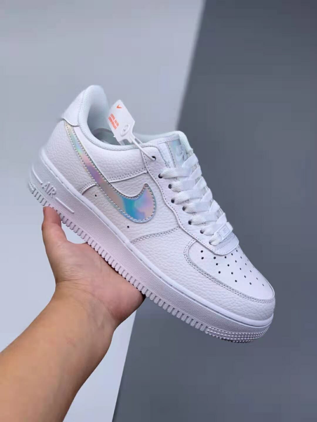 Air Force 1 Low White Irisdescent